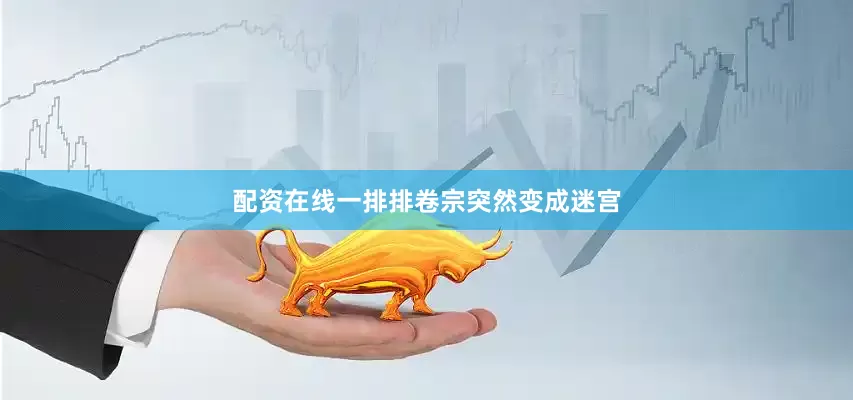 配资在线一排排卷宗突然变成迷宫